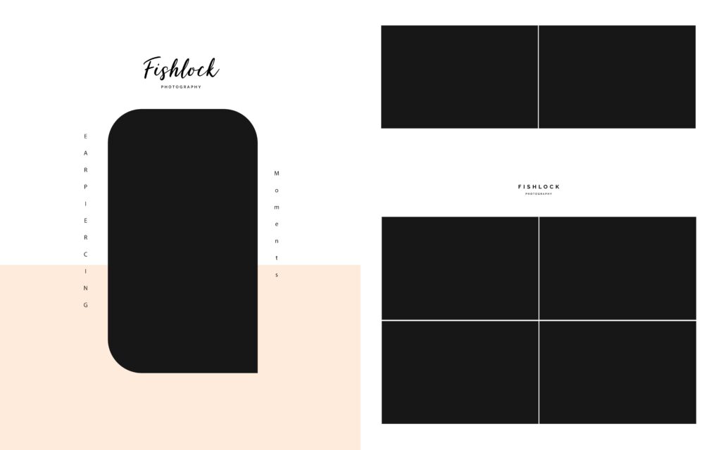 15x24 Book Album PSD – Premium Wedding & Event Design Templates