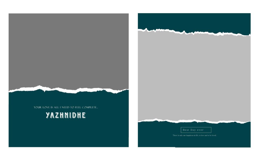 15x24 Book Album PSD – Premium Wedding & Event Design Templates